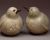 Naked Raku Sandpipers   17 cm h x 12 cm w x 4 cm l