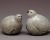 Pair of Naked Raku Grouse